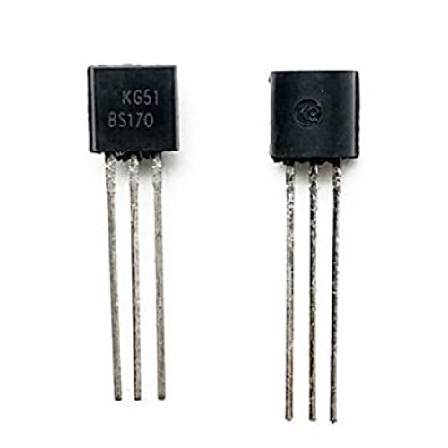 BS170 Transistor Mosfet à Canal N 60V 0.5A