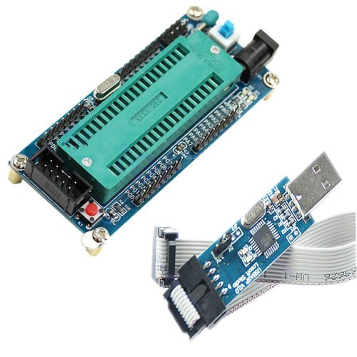 Programmateur ATMEL AVR USB ISP + Carte Systéme