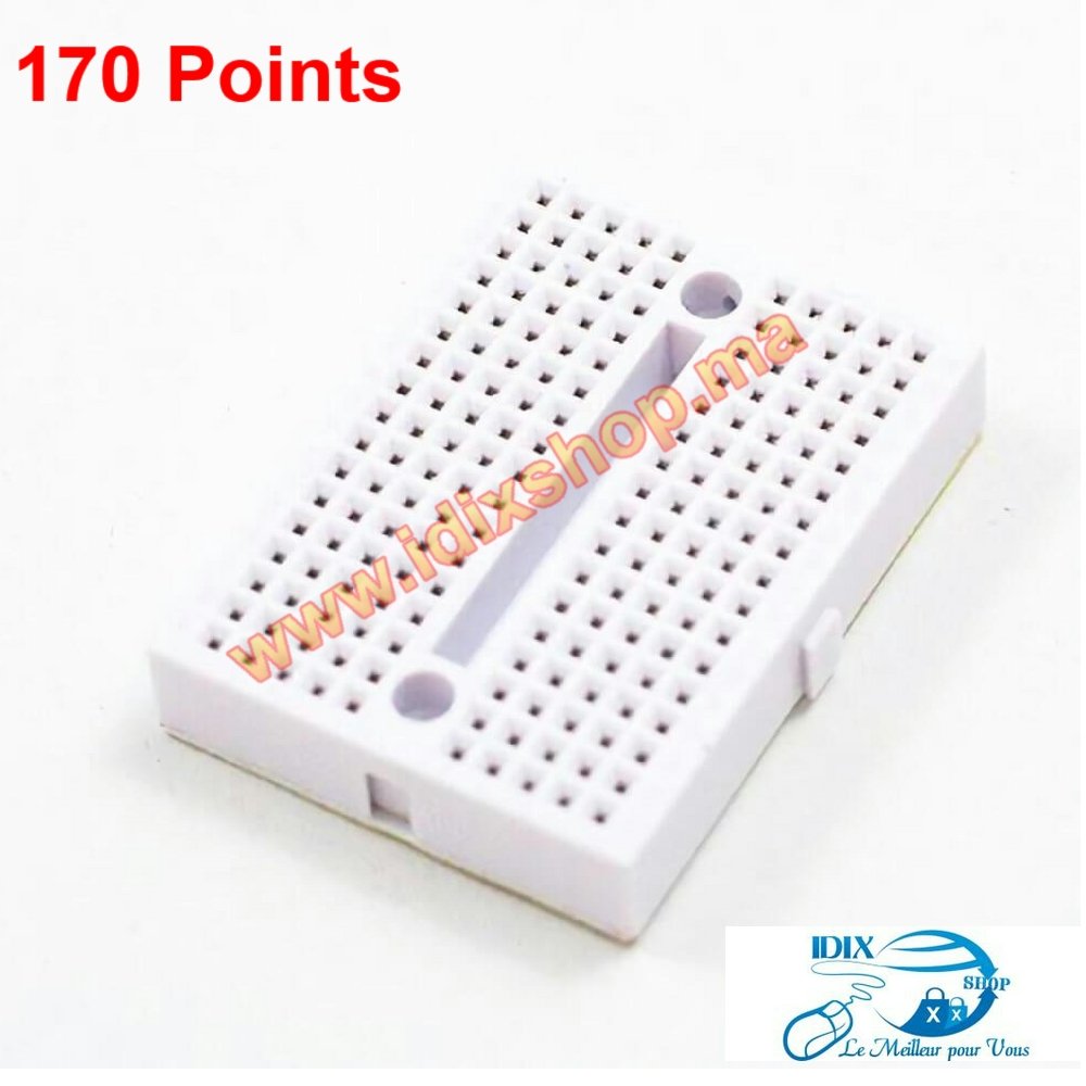 Breadboard, Plaque d'essai 170 Points