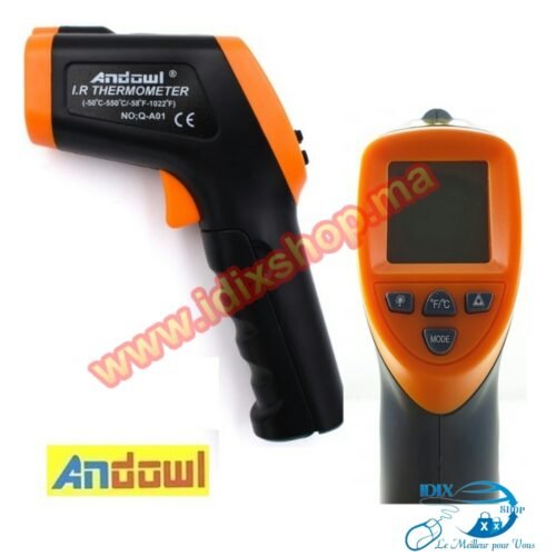 Q-A01 ANDOWL Thermomètre industriel infrarouge
